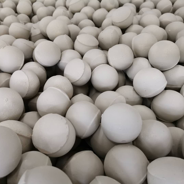 Керамические мелющие шары с содержанием глинозема 75%