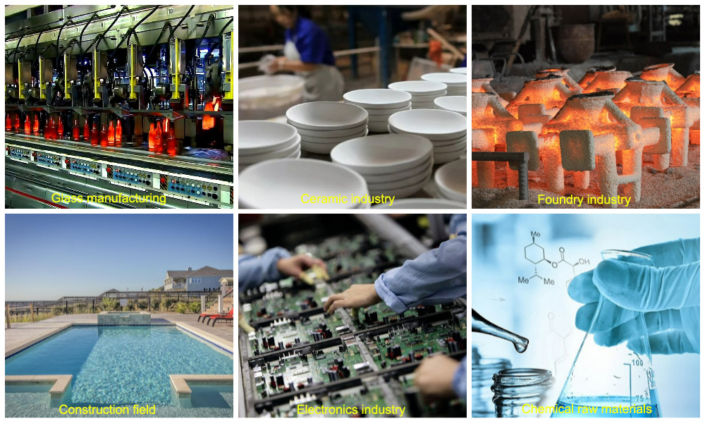 применение кварцевого песка 